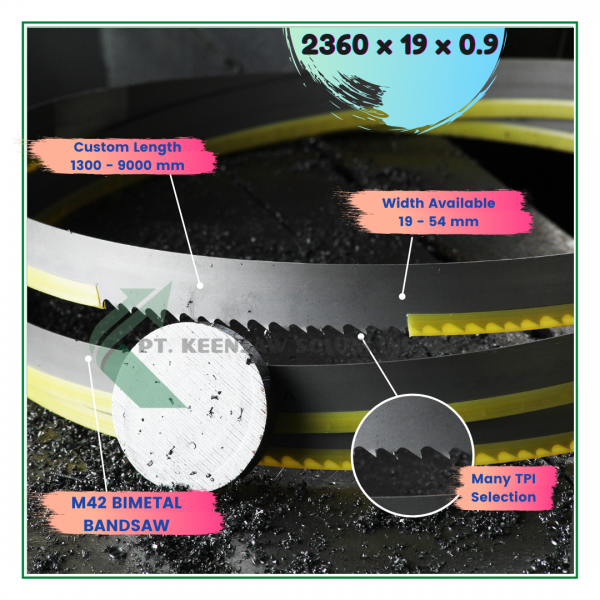 M51 - Bimetal Band Saw Blade (Tool Steel)
